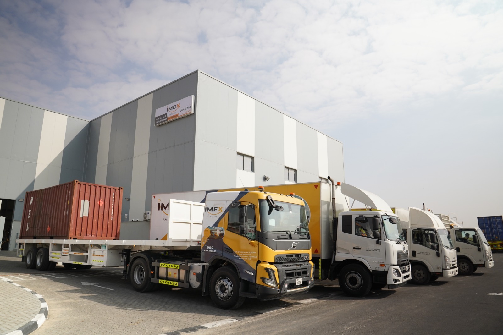 IMEX Cargo logistics in Dubai warehouse and cargo operations